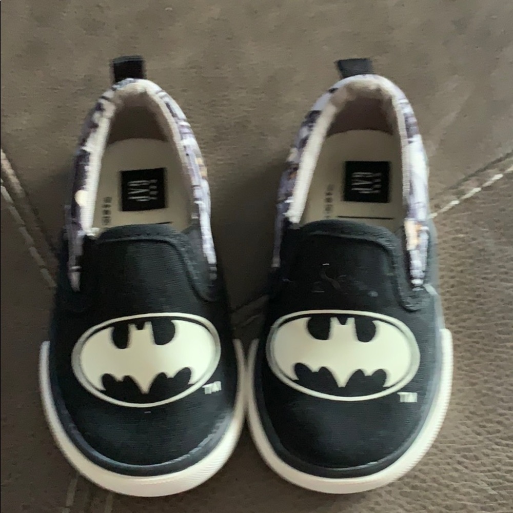 Hardly worn GAP Batman shoes